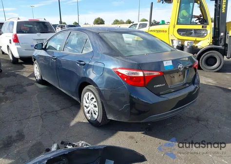 2017 Toyota Corolla Le from USA, damaged, VIN 5YFBURHE4HP725412